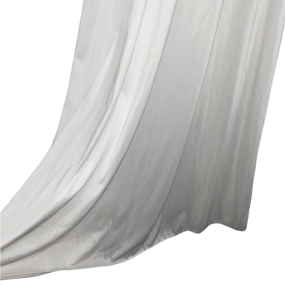 Vintage Olga Lace Front Waist Long Nightgown Bridal Lingerie Size Small - Picture 13 of 16